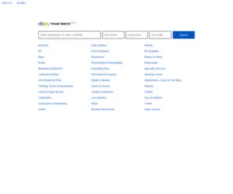 Visualsitesearch.com(EBay Visual Search) Screenshot