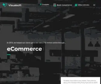 Visualsoft.co.uk(ECommerce Software & Digital Marketing Agency) Screenshot