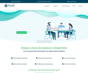 Visualsoftware.inf.br(Visual Software) Screenshot