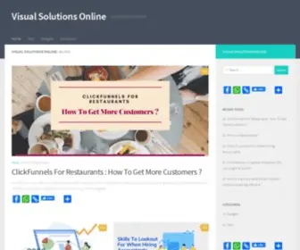 Visualsolutionsonline.com(Instant Solutions Online) Screenshot