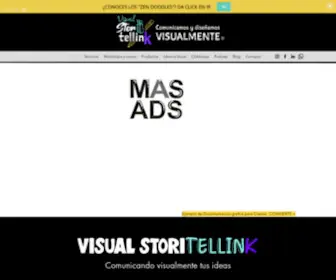 Visualstoritellink.com(Visual Thinking Para Las Empresas) Screenshot