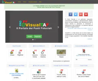 Visualtaf.it(Il Portale dei Punti Fiduciali) Screenshot