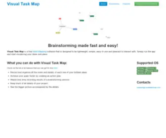 Visualtaskmap.com(Visual Task Map) Screenshot