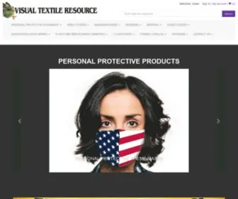 Visualtextile.com(Visual Textile) Screenshot