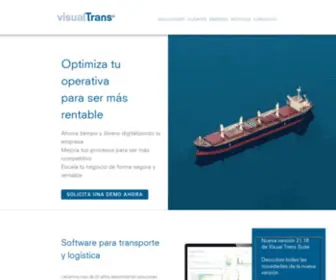 Visualtrans.com(Visual Trans) Screenshot