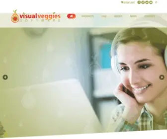 Visualveggies.com(Visual Veggies) Screenshot