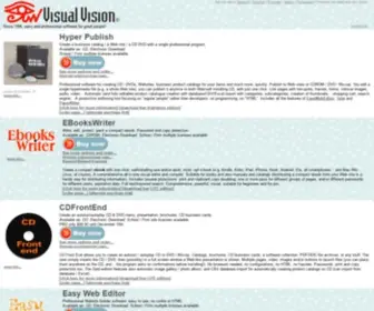 Visualvision.com(Make a CD brochure) Screenshot