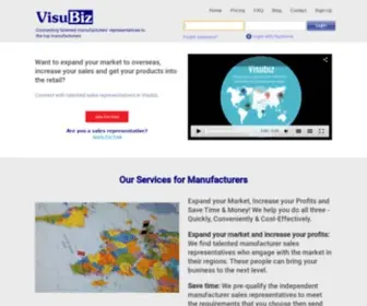 Visubiz.com(Microsoft Azure Web App) Screenshot