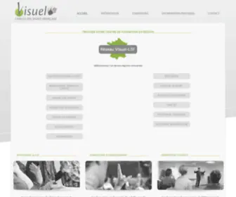 Visuel-LSF.org(Visuel Langue des Signes Française) Screenshot