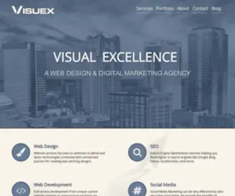 Visuex.com(Birmingham Web Design) Screenshot