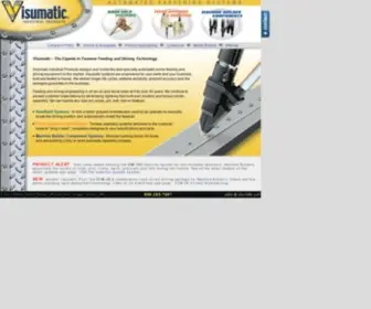 Visumatic.com(The Experts in Automated Fastening Technology) Screenshot