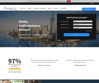 Visumservice.fi(Viisumit turisti) Screenshot