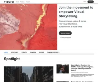 Visura.co(Discover the world's top freelance visual storytellers) Screenshot