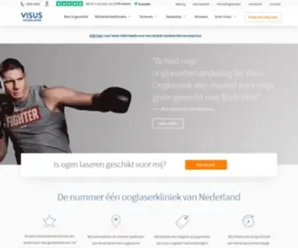 Visusoogkliniek.nl(Ooglaseren met laagste prijsgarantie) Screenshot