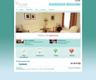 Visvitalishotel.hu(Vis Vitalis Hotel) Screenshot