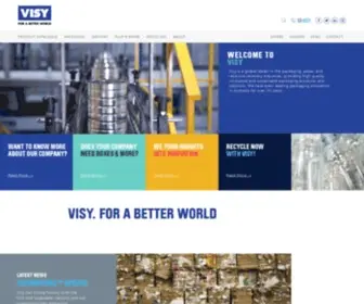 Visy.com.au(For a better World) Screenshot