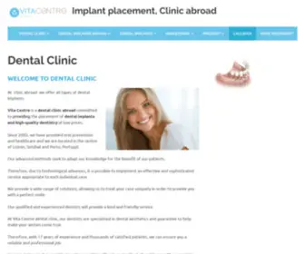 Vita-Center.com(Dental implant) Screenshot