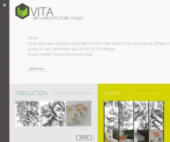 Vita-Design.net(Art & Architecture Studio) Screenshot