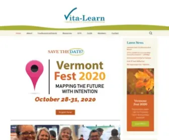 Vita-Learn.org(Vita-Learn Leading Vermont in Educational Technology) Screenshot