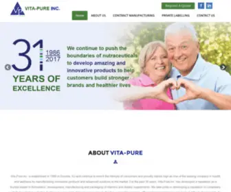 Vita-Pure.com(Vita pure) Screenshot