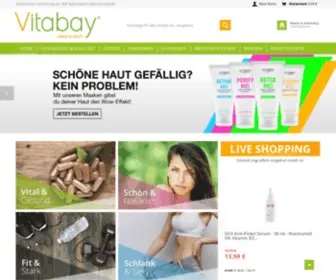 Vitabay.net(Nahrungsergänzungsmittel online kaufen) Screenshot