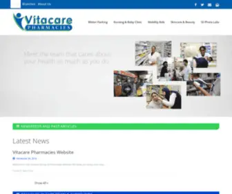 Vitacaregroup.co.za(Your Health at Heart) Screenshot