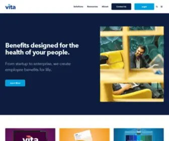 Vitacompanies.com(Your Employee Benefits Partner) Screenshot