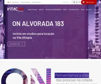 Vitacon.com.br(Life is on) Screenshot