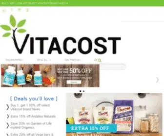 Vitacost.com(Discount Vitamins) Screenshot
