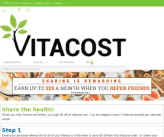 Vitacostrewards.com(Vitacostrewards) Screenshot