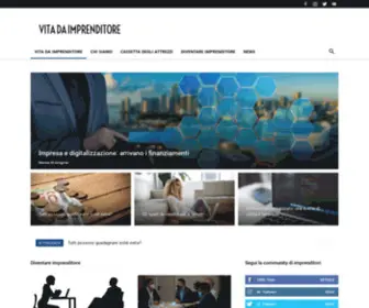 Vitadaimprenditore.it(Storie di successo) Screenshot