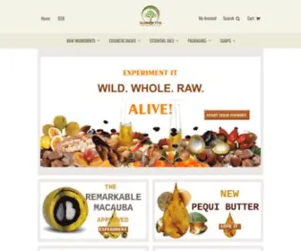 Vitaeorganics.com(Celebratio Vitae Organics Raw Ingredients for cosmetics) Screenshot