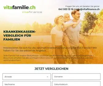 Vitafamilie.ch(Vita Familie) Screenshot