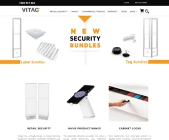 Vitag.com.au(Australia's Retail Loss Prevention Specialist) Screenshot