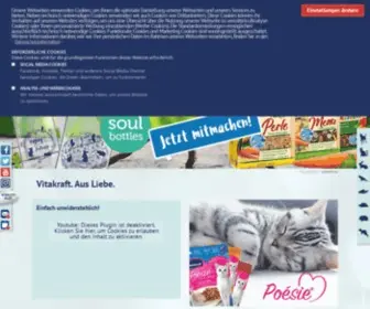 Vitakraft.de(Willkommen bei) Screenshot