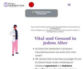 Vital-Generation.de(Startseite) Screenshot