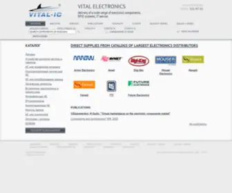 Vital-IC.com(Витал Электроникс) Screenshot