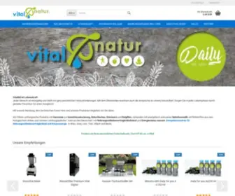 Vital-Natur.com(Vitalität ist Lebenskraft ) Screenshot