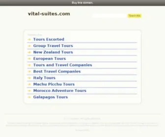 Vital-Suites.com(安全加密检测) Screenshot