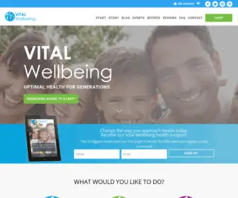 Vital-Wellbeing.com(Vital Wellbeing) Screenshot