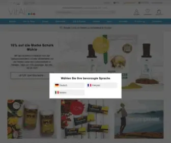 Vitalabo.ch(Onlineshop für Vitamine) Screenshot