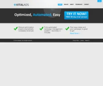 Vitalads.com(VitalAds) Screenshot