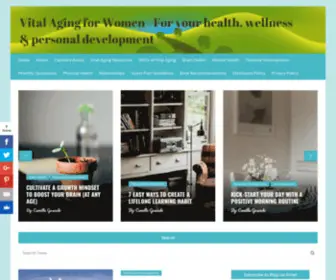 Vitalaging4Women.com(Vitalaging4Women) Screenshot