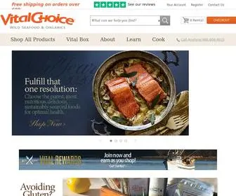Vitalchoice.com(Vital Choice) Screenshot