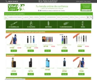 Vitalcigar.es(Cigarrillo electrónico) Screenshot