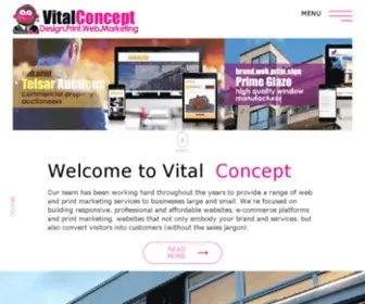 Vitalconcept.co.uk(Vital Concept) Screenshot