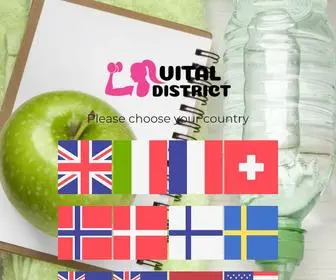 Vitaldistrict.com(Vital District) Screenshot