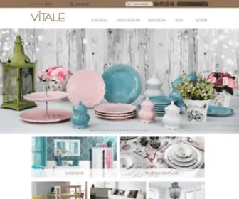 Vitale.com.tr(Ev Aksesuar Ürünleri) Screenshot