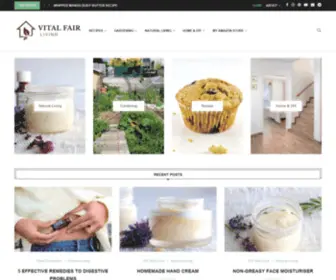 Vitalfairliving.com(Vital Fair Living Blog) Screenshot