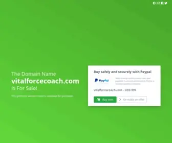 Vitalforcecoach.com(vitalforcecoach) Screenshot